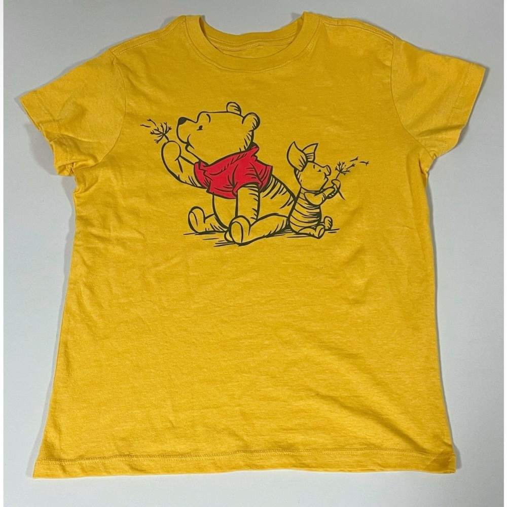 Disney Winnie The Pooh Piglet Graphic Short Sleeve Tee T-Shirt Top Size XXS 🍯✨